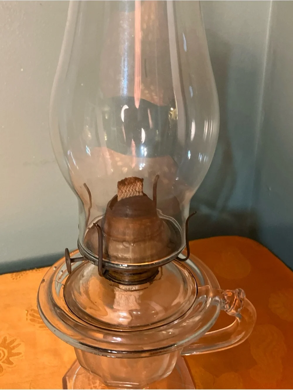 Vintage Chamber Finger Oil Lamp 11